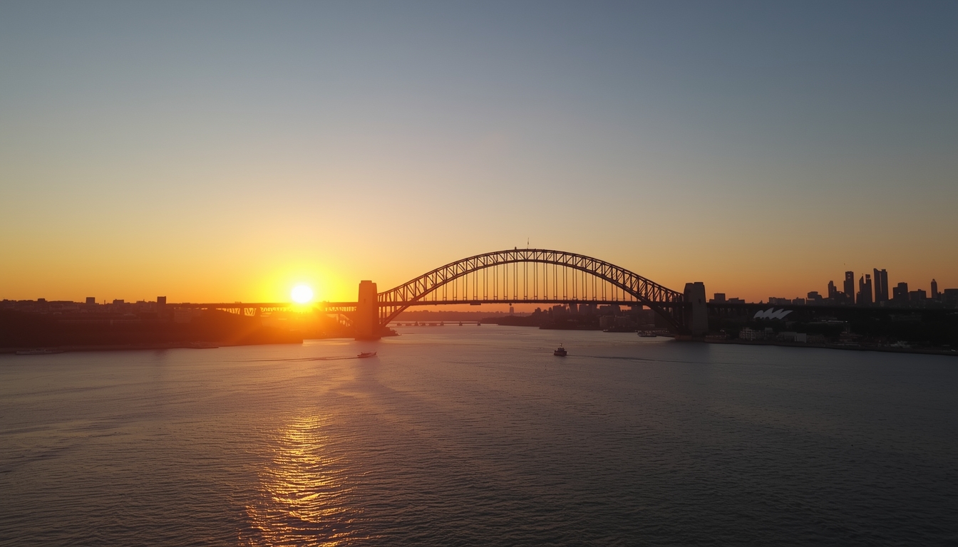 Chodyrexphothen sunrise movement route in Sydney